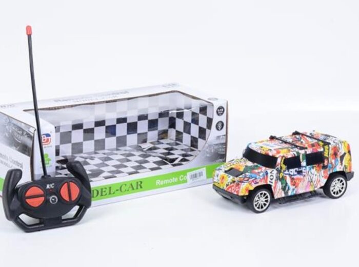 MODEL-CAR WITH REMOTE CONTROL