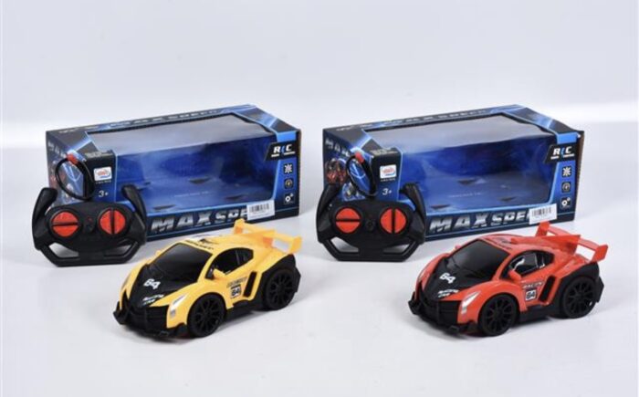 MAX SPEED WITH REMOTE CONTROL