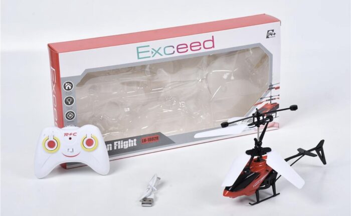 EXCEED FLYING HELICOPTER
