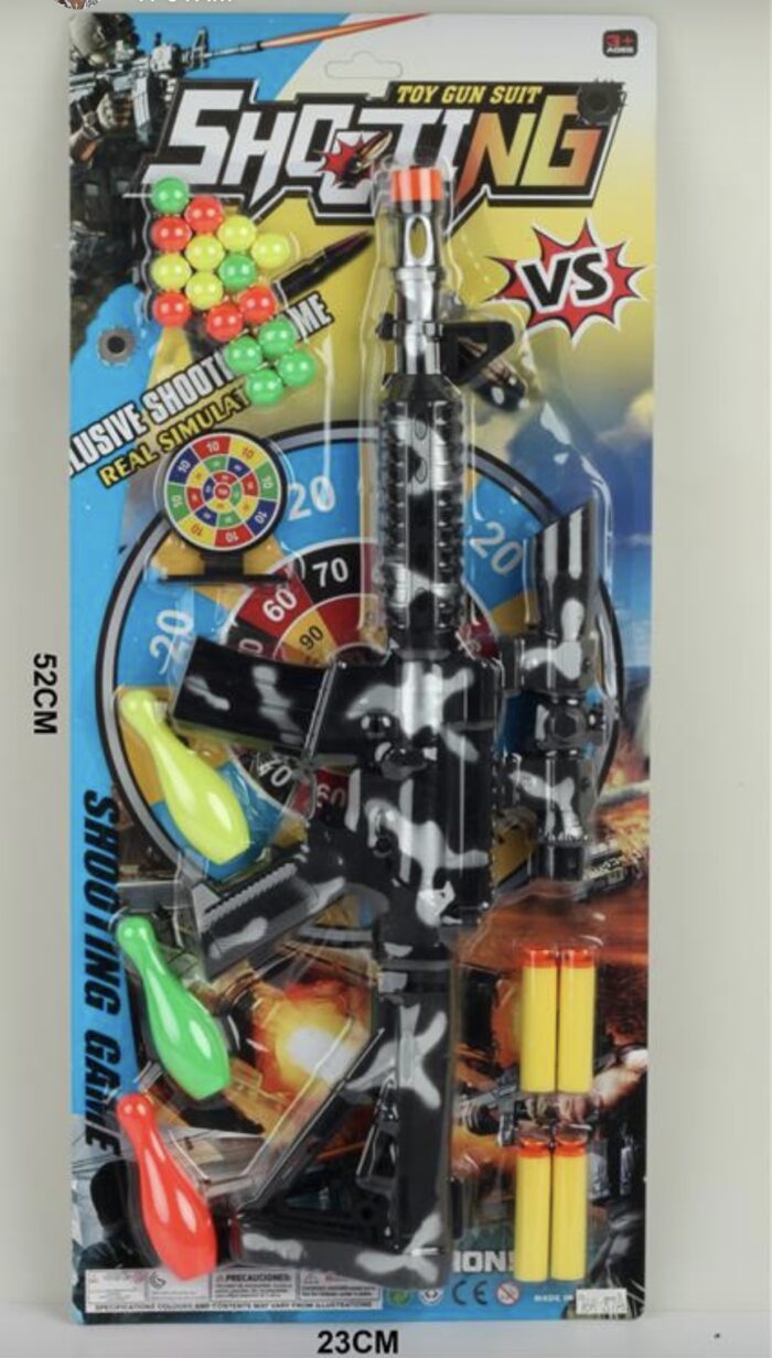 TOY GUN SHUT SHOOTING