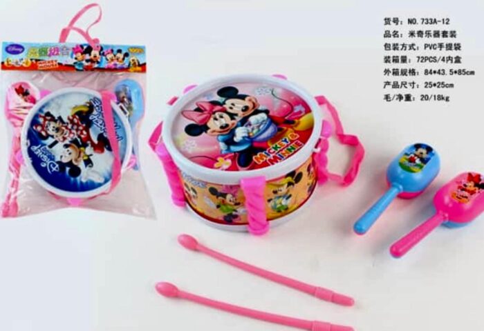 MICKEY AND MINNIE DRUM
