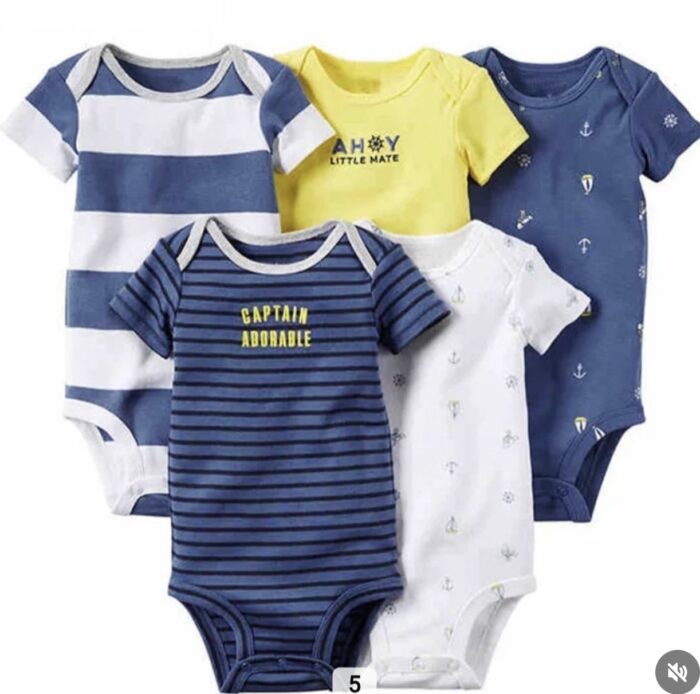 BABY BODY SUIT 5 in1 Short sleeve