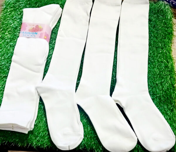 KNEEL WHITE SOCKS 3in1