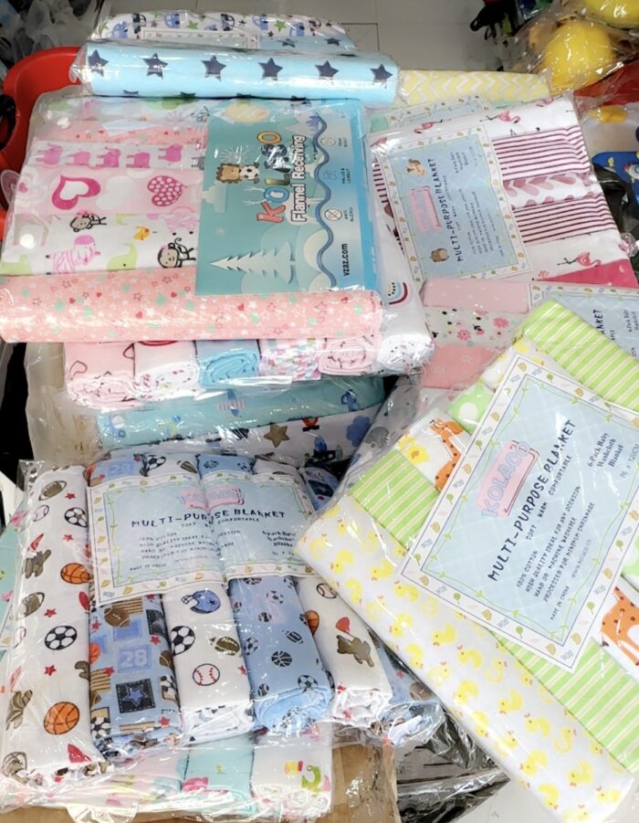 Baby flannel 6 in 1