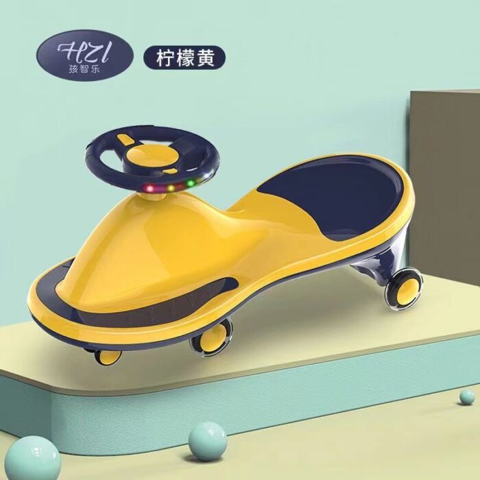 Children slide car